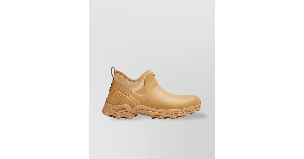 Givenchy Chunky Rubber Boots Pull Tab in Natural for Men | Lyst