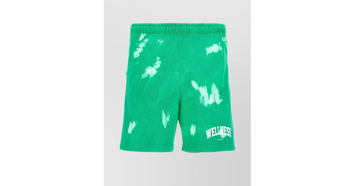 ショートパンツ SPORTY & RICH 'Wellness Ivy Gym' bermuda shorts Green Sporty & Rich Ivy Gym Bermuda Shorts in Green | Lyst