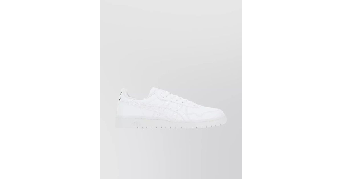 comme des garcons leather sneakers