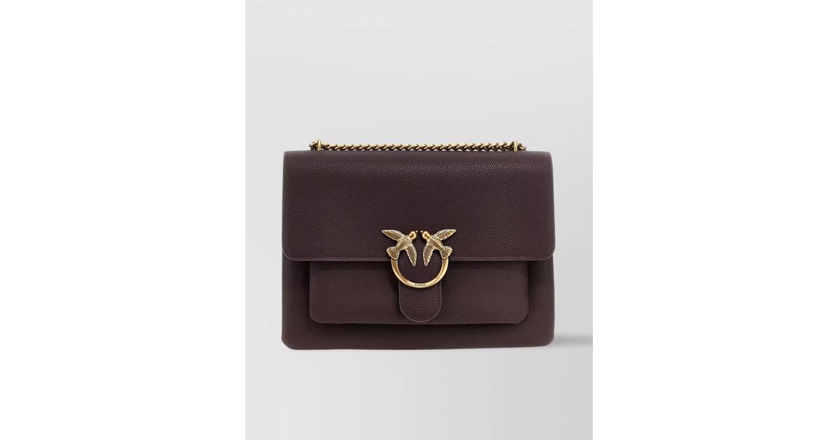 ショルダーバッグ・ポシェット Pinko Love Bag Large Soft Crossbody Bag In Leather Pinko Love Bag Large Soft Crossbody Bag - Women | 104524A0QOC50Q