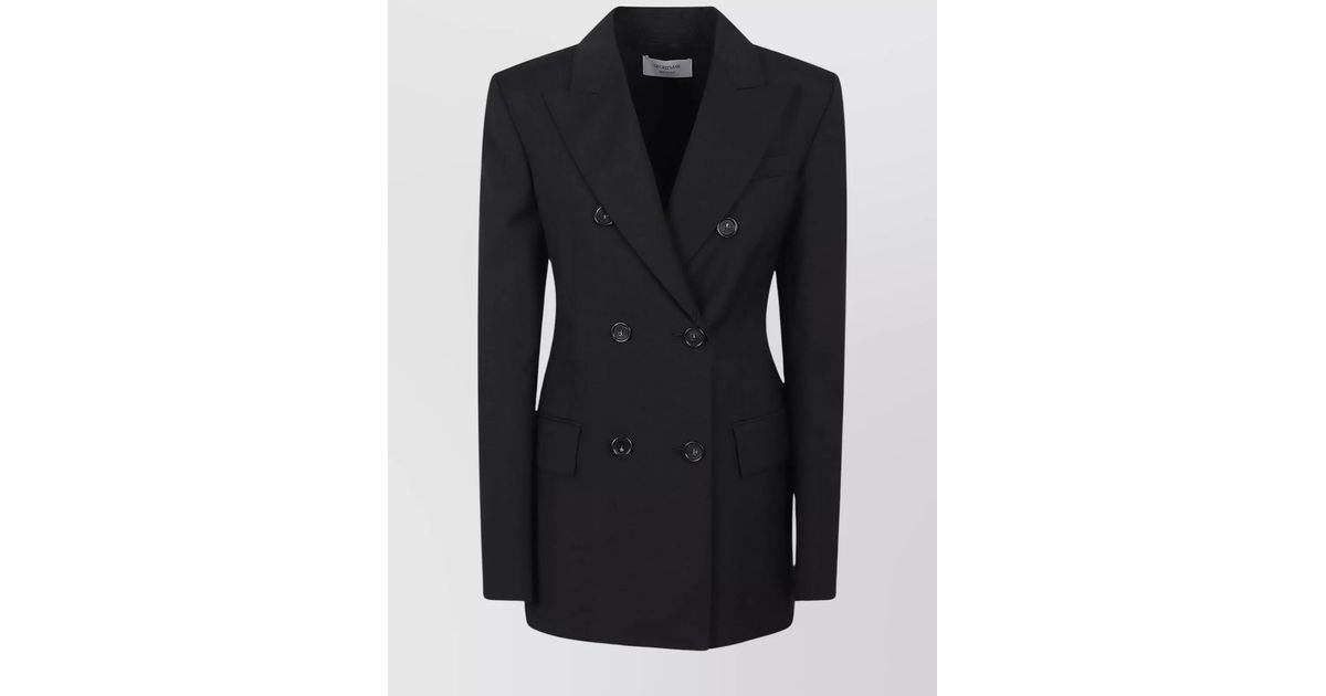 Max Mara Burgundy Tailored Jackets