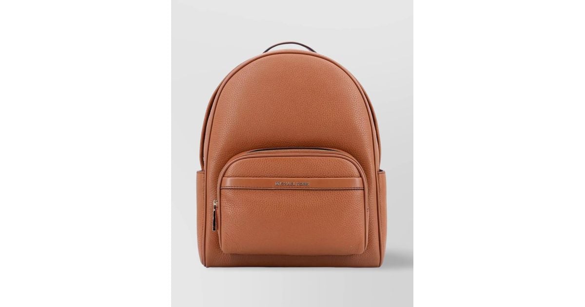 Michael Kors Leather Backpack in Brown | Lyst