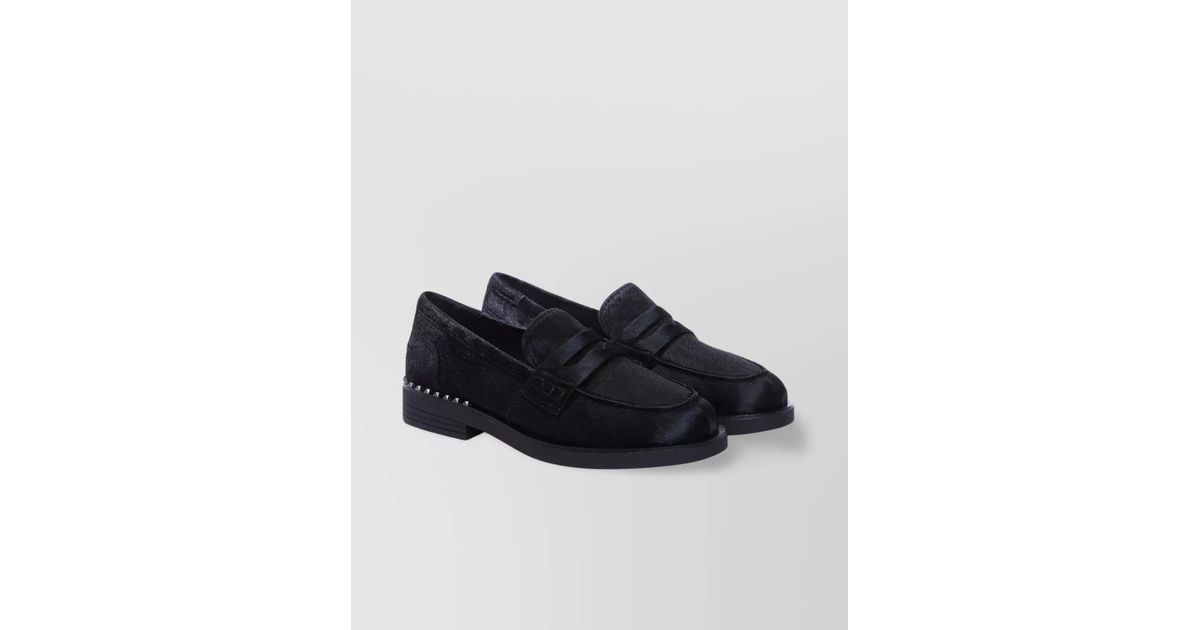 Ash Genial Stud Loafers Genialstud01 Black main image 1