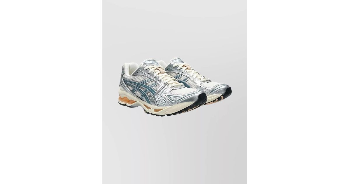 Asics Chunky Sole Sneakers Mesh Inserts in Metallic Lyst UK - Main Image