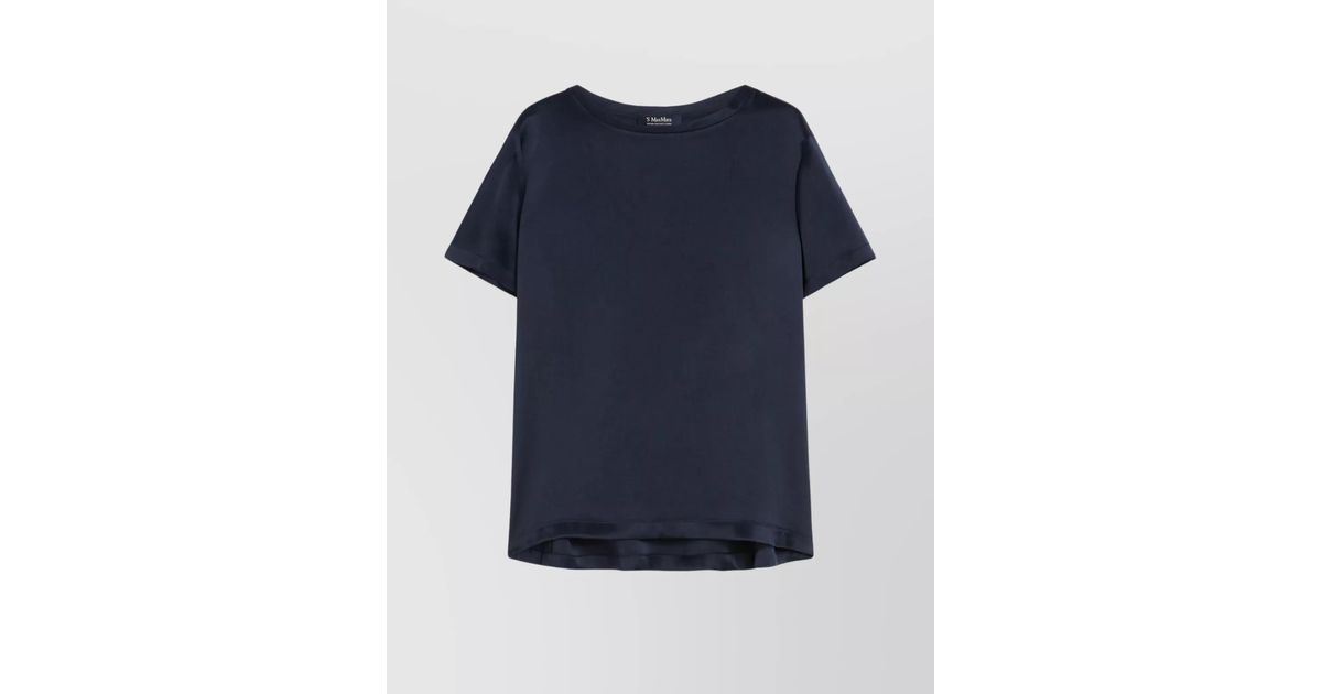Max Mara 'Adelio' Hazelnut Viscose Blend T-Shirt Women