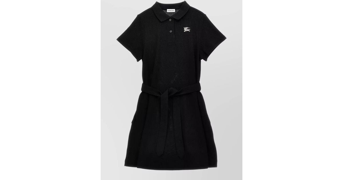 women's cotton piqu belted polo dress Women's Buttoned Belted Cotton Piqu Polo Dress - Dresses & Skirts - New In 2026