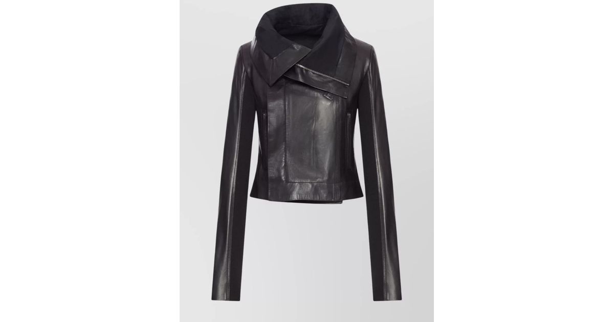 'Creatch' Leather Biker Jacket