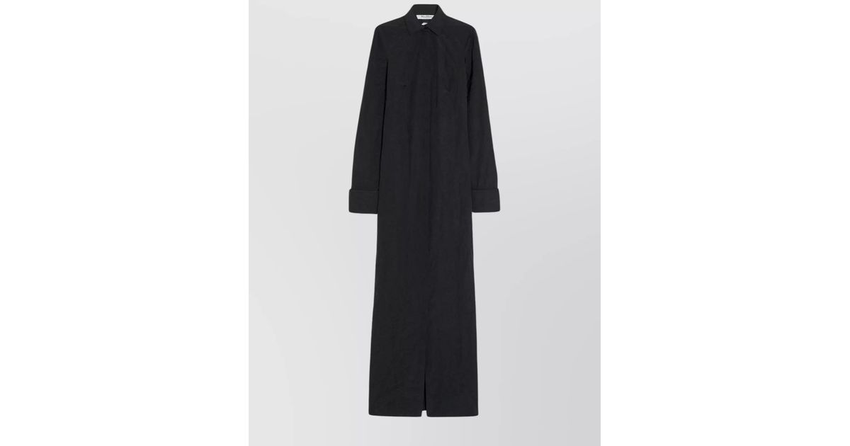 ワンピース MAX MARA BLACK POPLIN ROVIGO SHIRT DRESS Max Mara Black Poplin Rovigo Shirt Dress – LOZURI®
