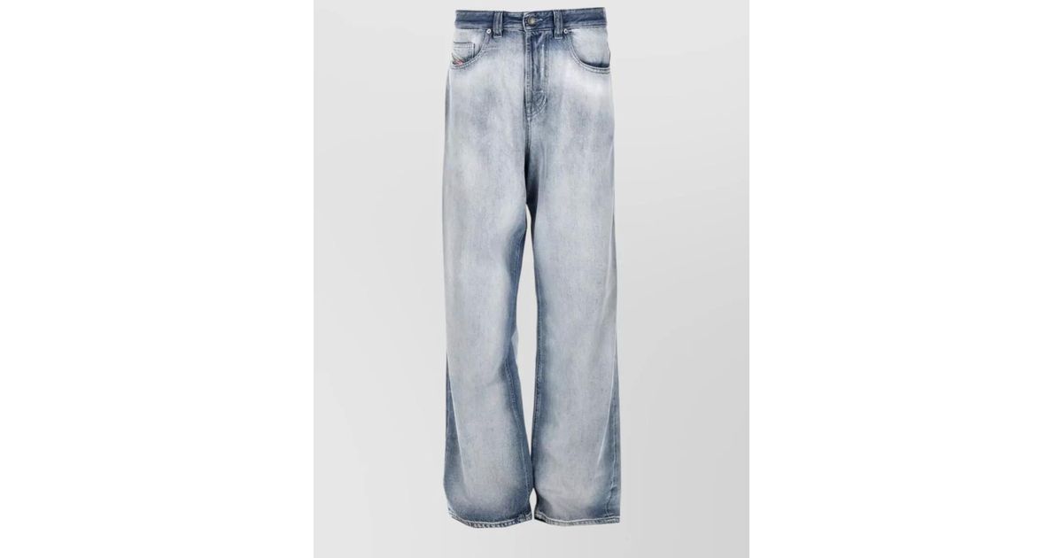 Demin Loop DIESEL Denim Pants Belt Loops Five Pocket Design in Blue for Men | Lyst