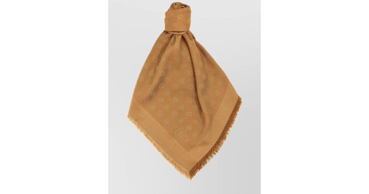 fendi monogram shawl