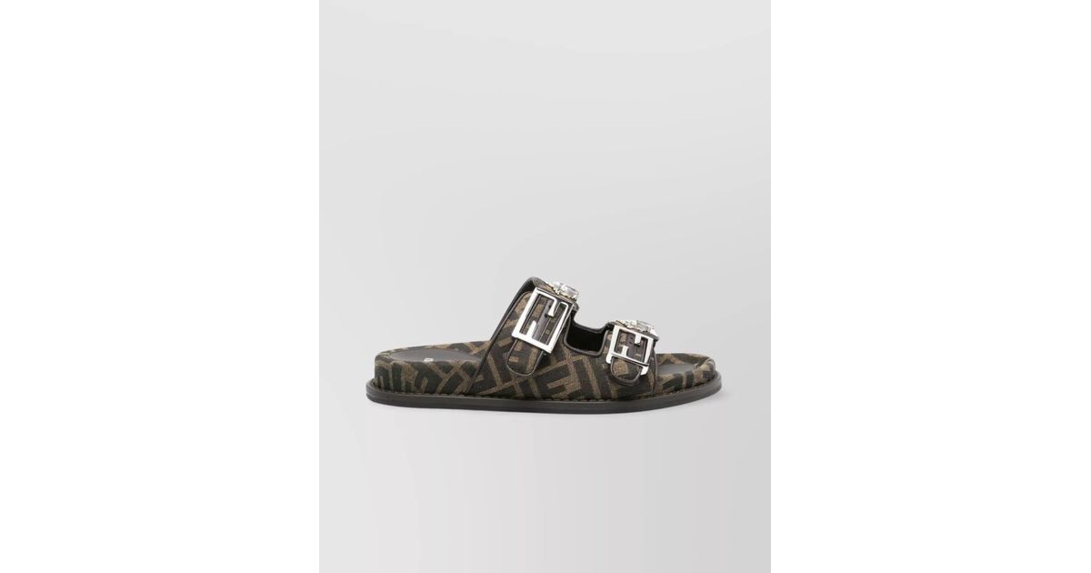 フェンディFENDI  FFモチーフ  クリスタル バゲット ミニ スパンコールまたはクリスタル シルバー | Fendi