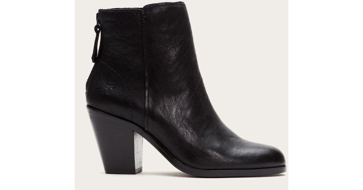 Frye Leather Cameron Bootie in Black - Lyst