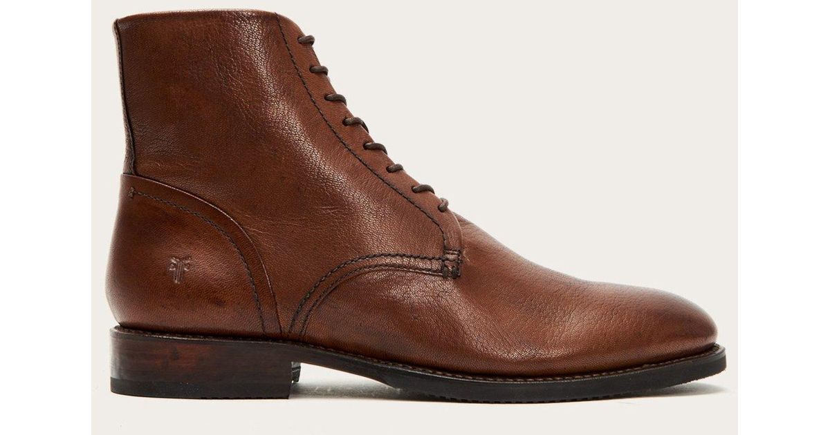 corey lace up frye