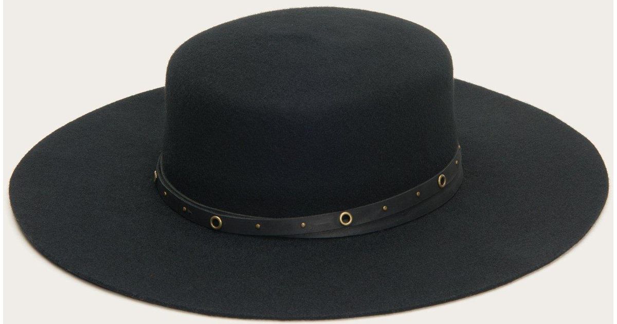 frye santa fe boater hat