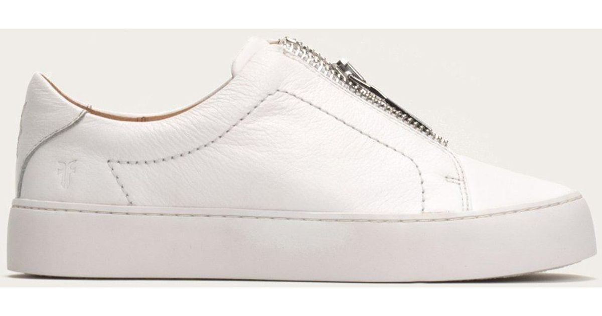 frye lena low zip