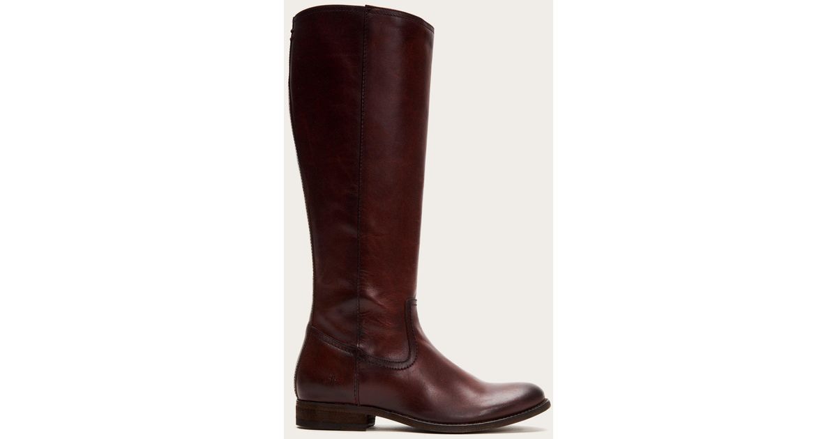 frye melissa inside zip tall boot