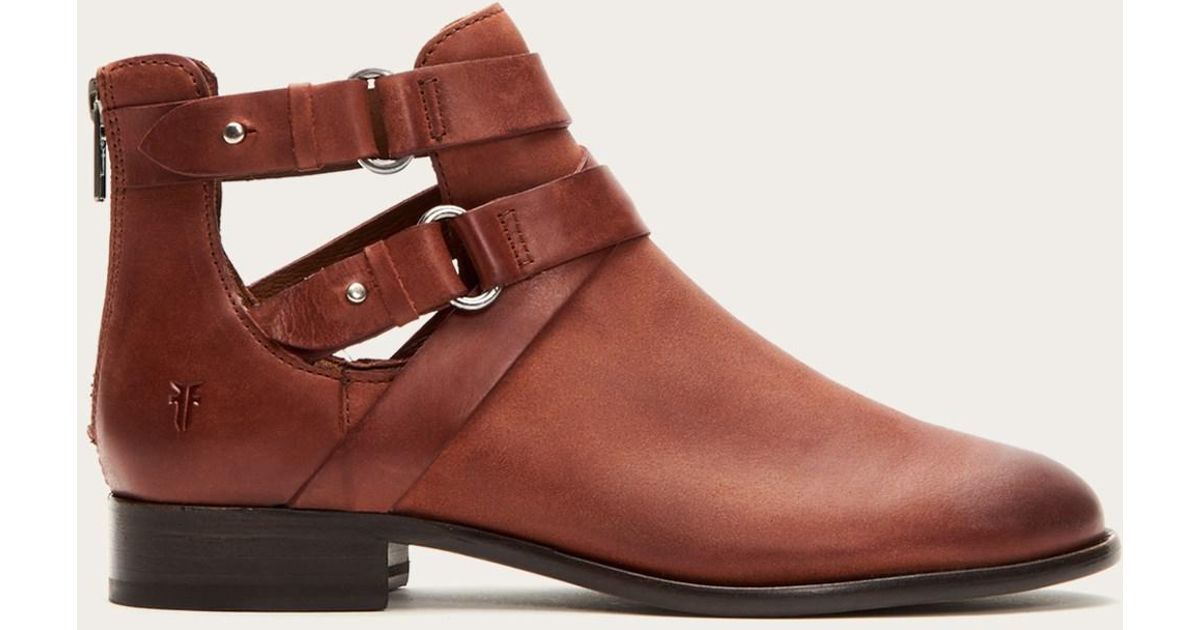 frye carly cut out shootie