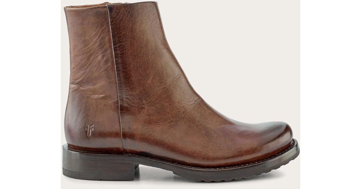 frye veronica inside zip bootie