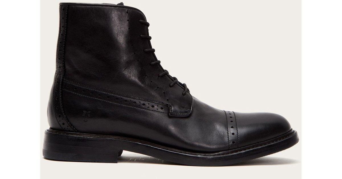 frye murray lace up