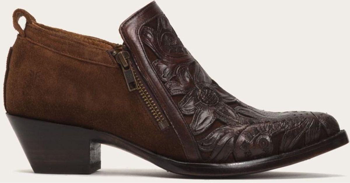 frye sacha overlay shootie