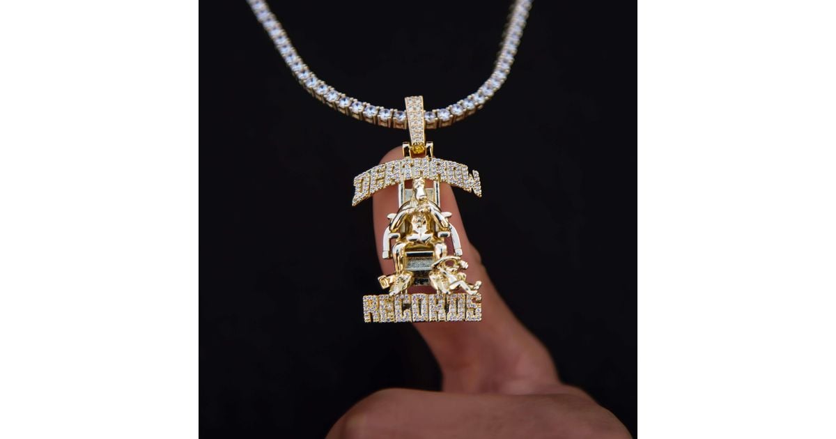 KING ICE DEATH ROW NECKLACE