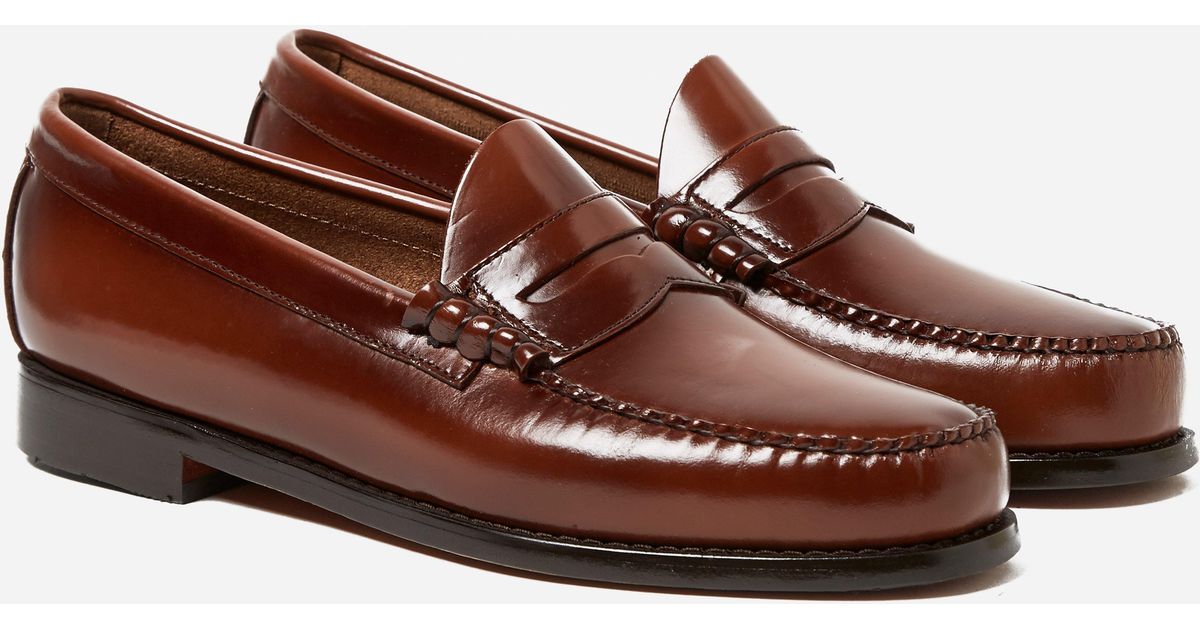 gh bass weejun ii larson leather loafers