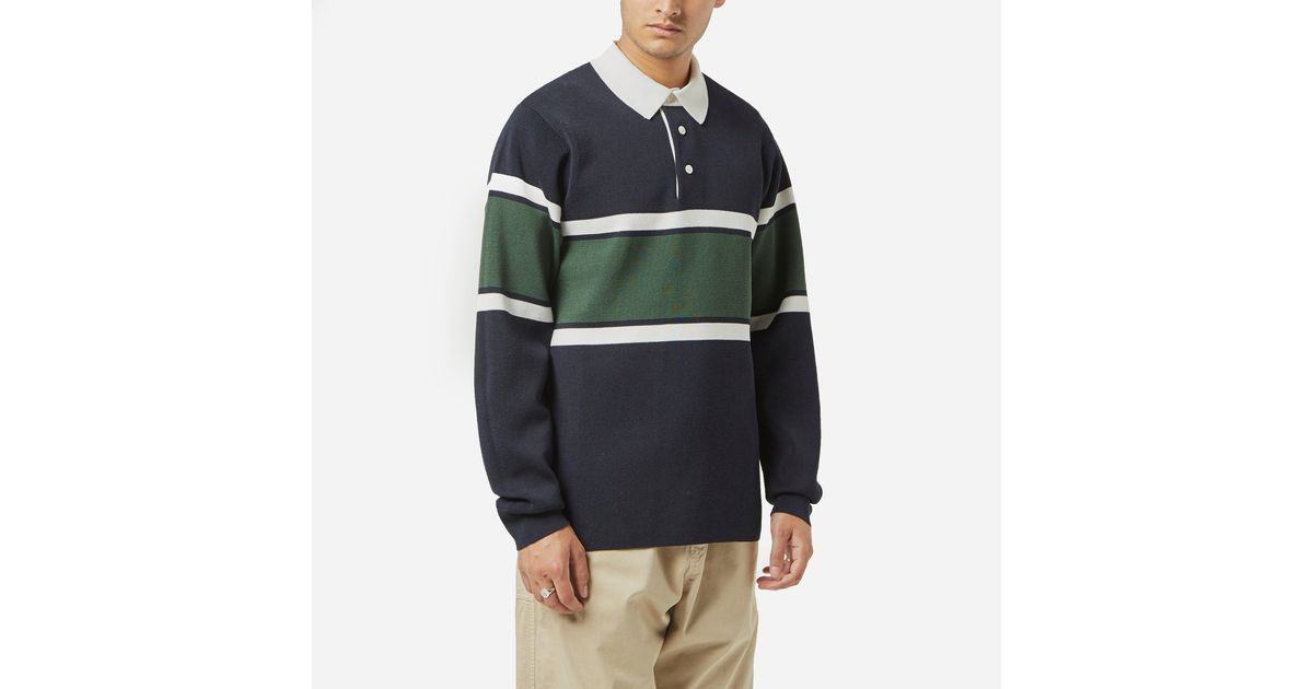 Norse Projects Ruben Knitted Polo in 