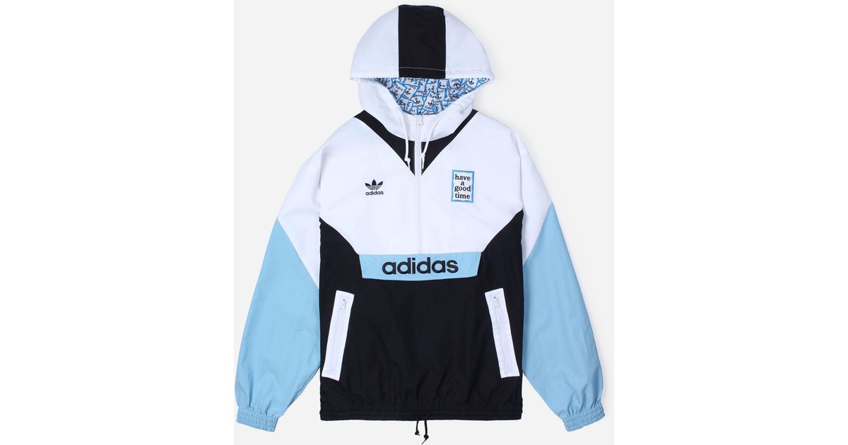 adidas originals pullover windbreaker x have a good time