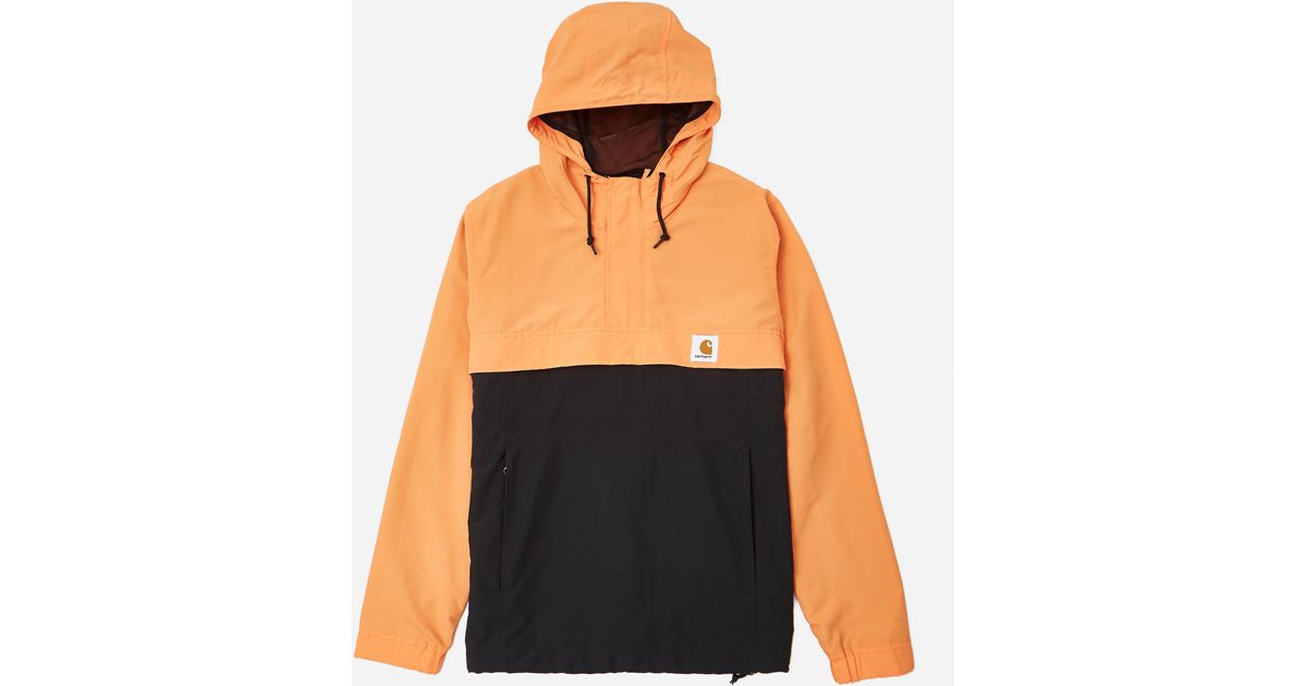 Carhartt WIP Nimbus Two Tone Pullover Jacket in Orange for Men - Lyst