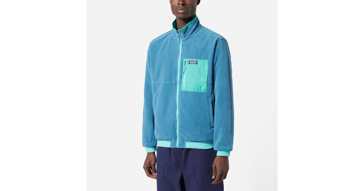 Patagonia Reversible Microdini Jacket in Blue for Men | Lyst Canada
