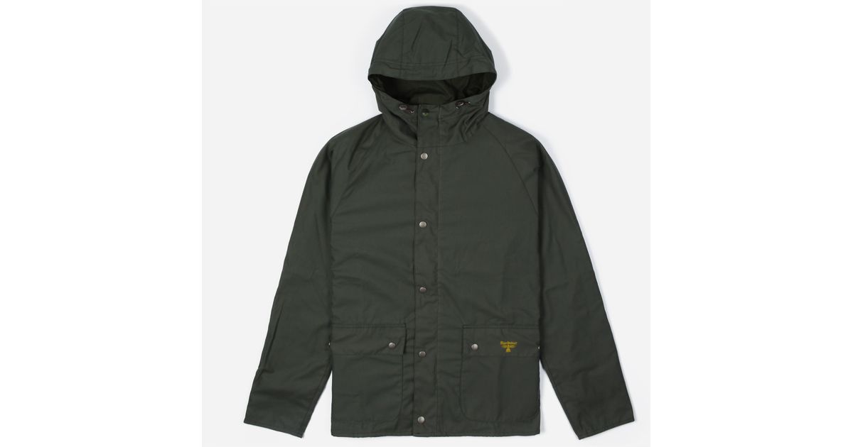 barbour beacon pass waxed jacket