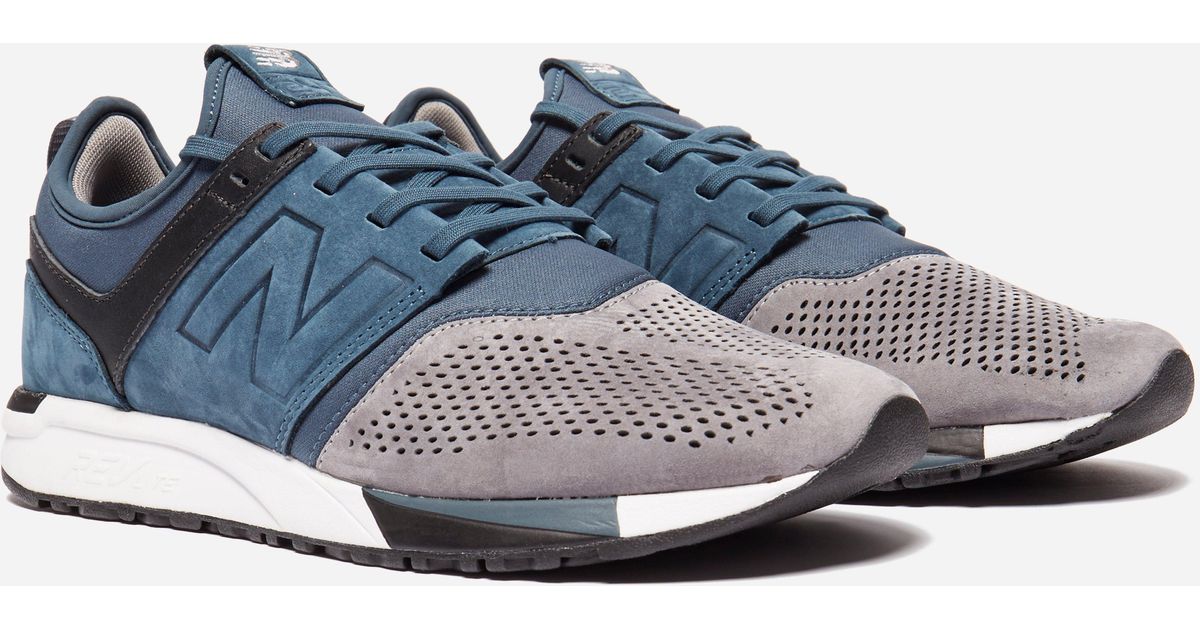 New Balance Leather Mrl 247 N3 in Blue 