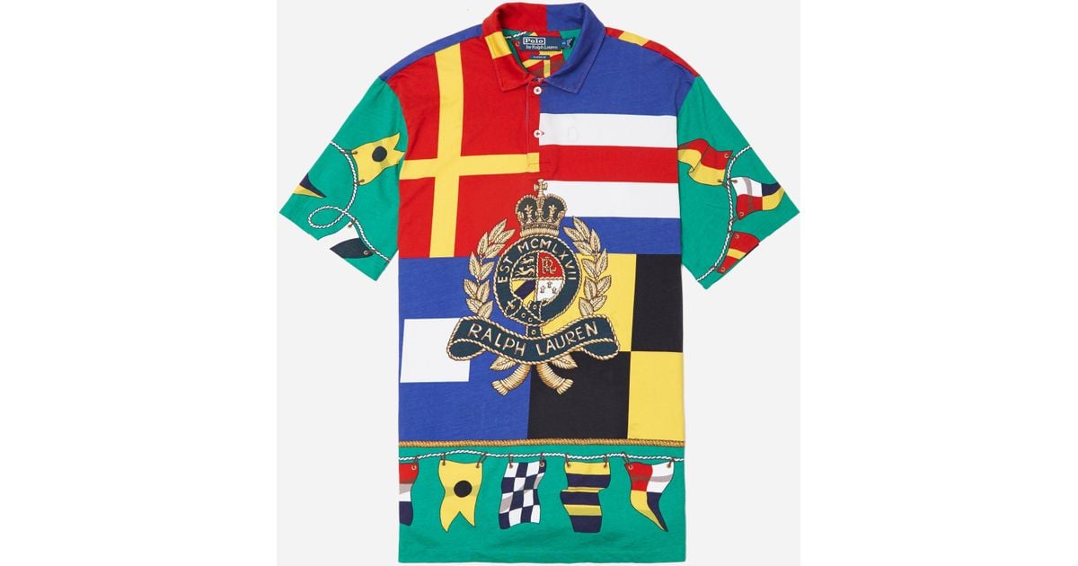 ralph lauren crest polo shirt