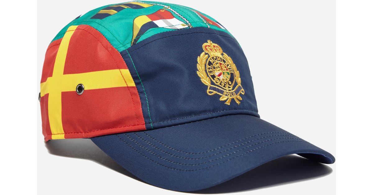 polo 5 panel hat