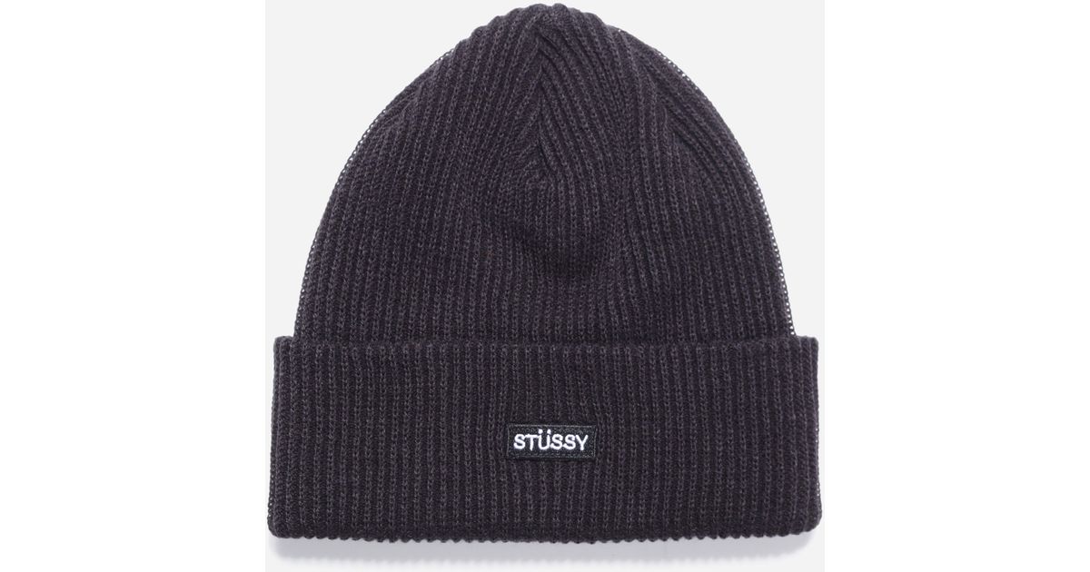 stussy watch beanie