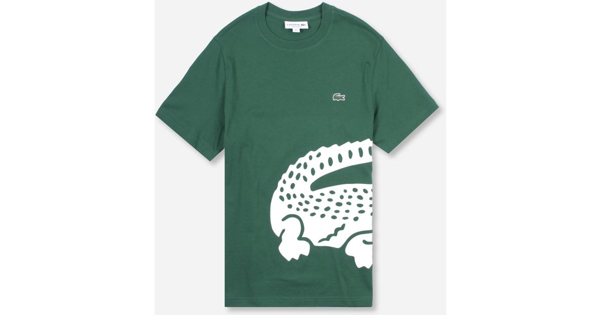 lacoste printed shirts