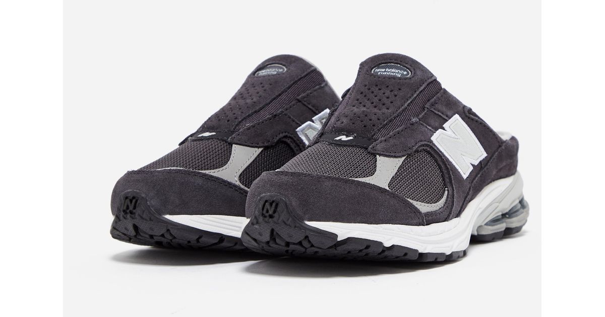 New Balance 2002r Mule Women's in Blue Lyst