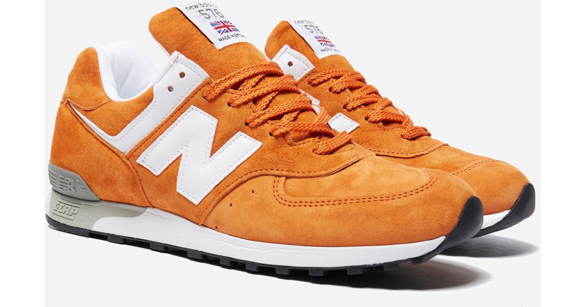 new balance 576 mens Orange