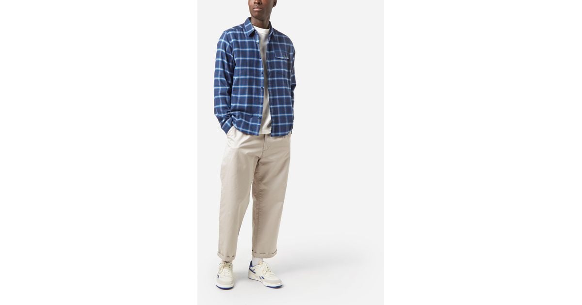 Patagonia Fjord Flannel Shirt in Navy (Blue) for Men - Lyst