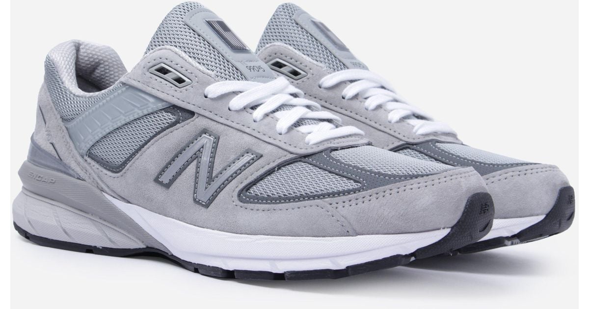 New Balance 990 V5 in Grey (Gray) for Men Lyst