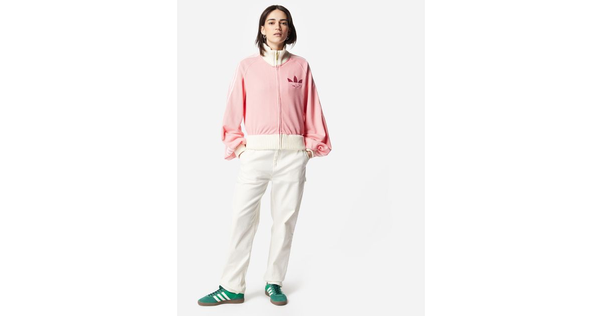 adidas Originals Adicolor '70s Blouson Track Top Women's in Red | Lyst
