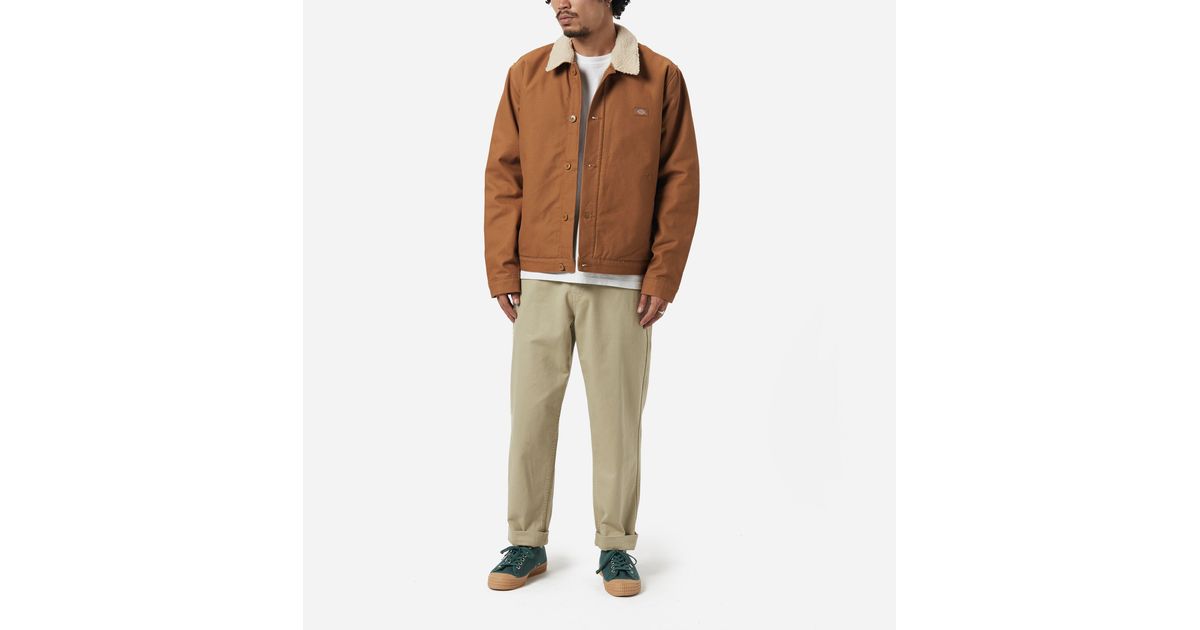 Dickies Sherpa Lined Deck Jacket in 