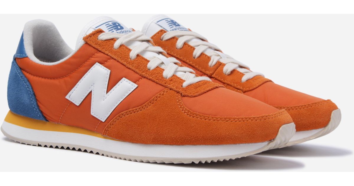 new balance 220 orange