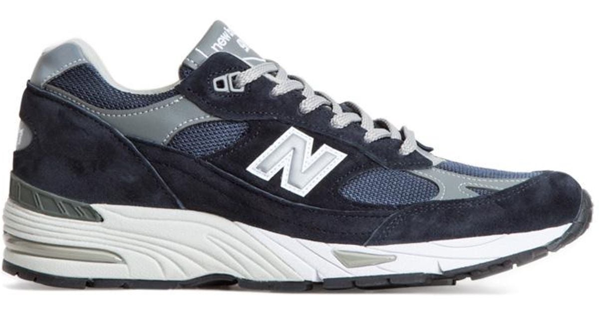 new balance 991 blu navy