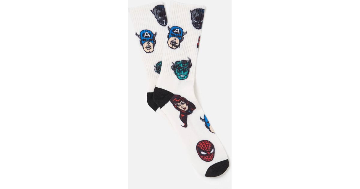 marvel vans socks