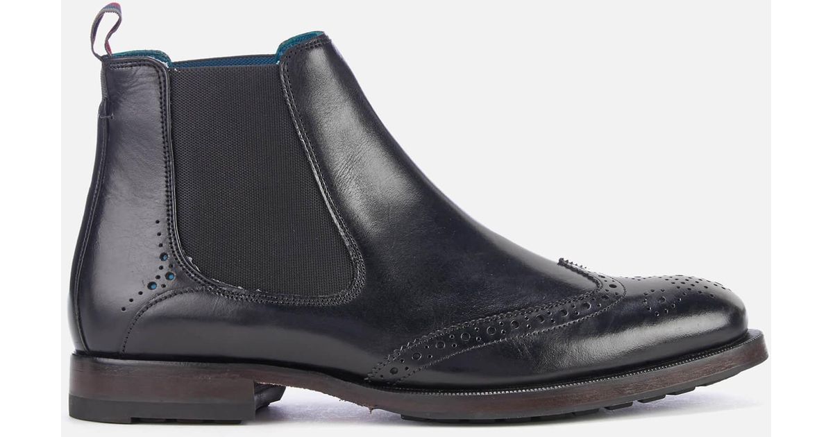 ted baker camheri brogue chelsea boots