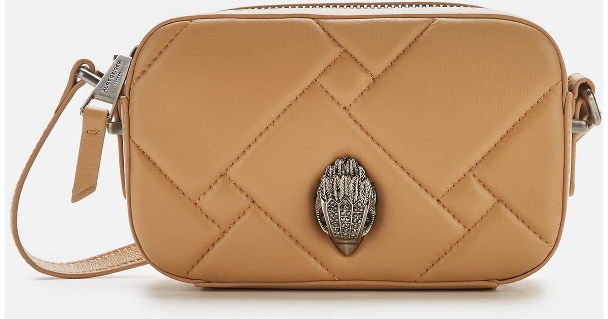 Kurt Geiger Leather Kensington Small Camera Bag in Brown Save 1 Lyst