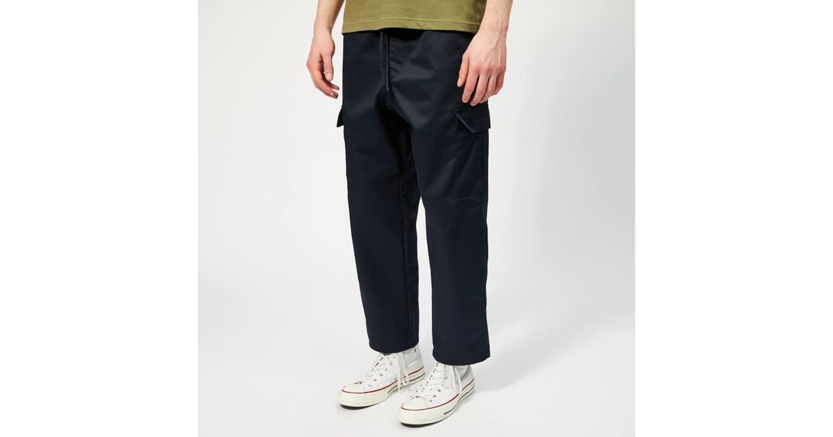 synthetic cargo pants