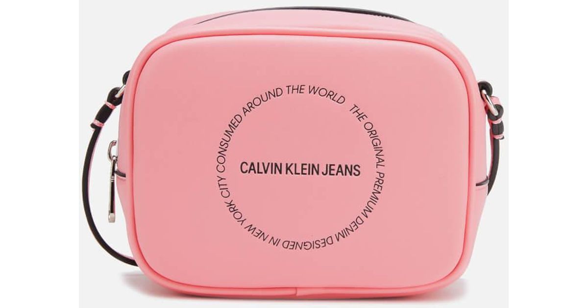 calvin klein pink purse