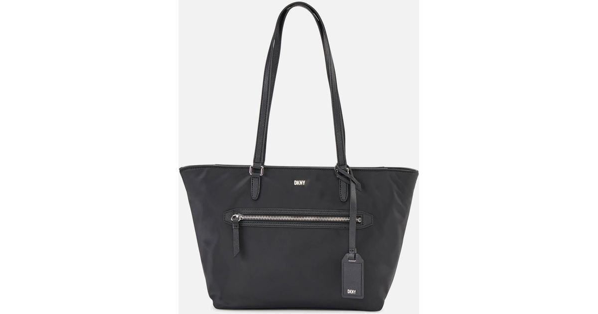 DKNY Casey Canvas Tote Bag in Black Lyst Australia